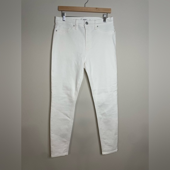 Hudson Barbara High Waist Super Skinny Ankle White Jeans NWT - Picture 8 of 16